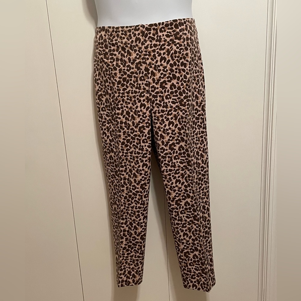 Ann Taylor Leopard-Print Pants